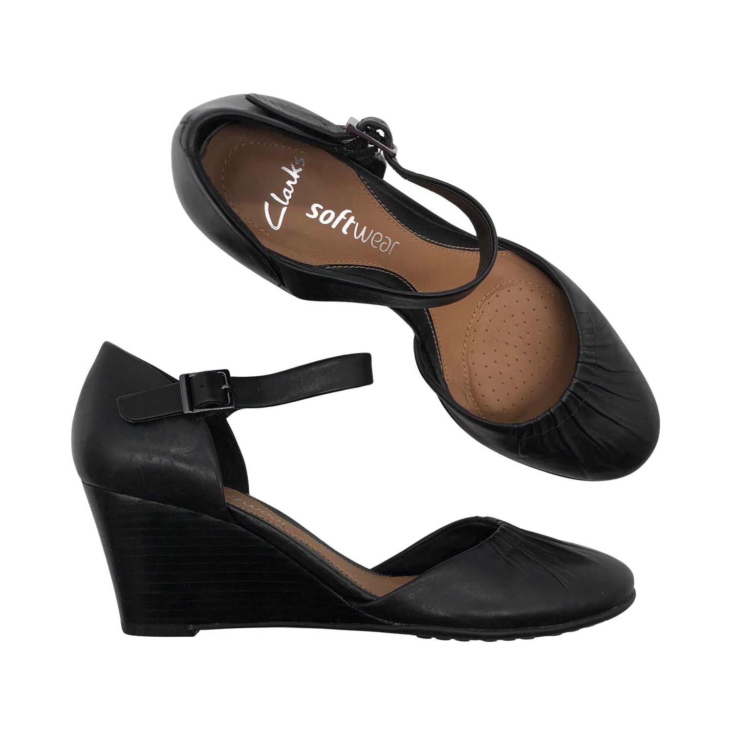  Kiilakorkosandaalit  Kiilakorkosandaalit, koko 38  Clarks 