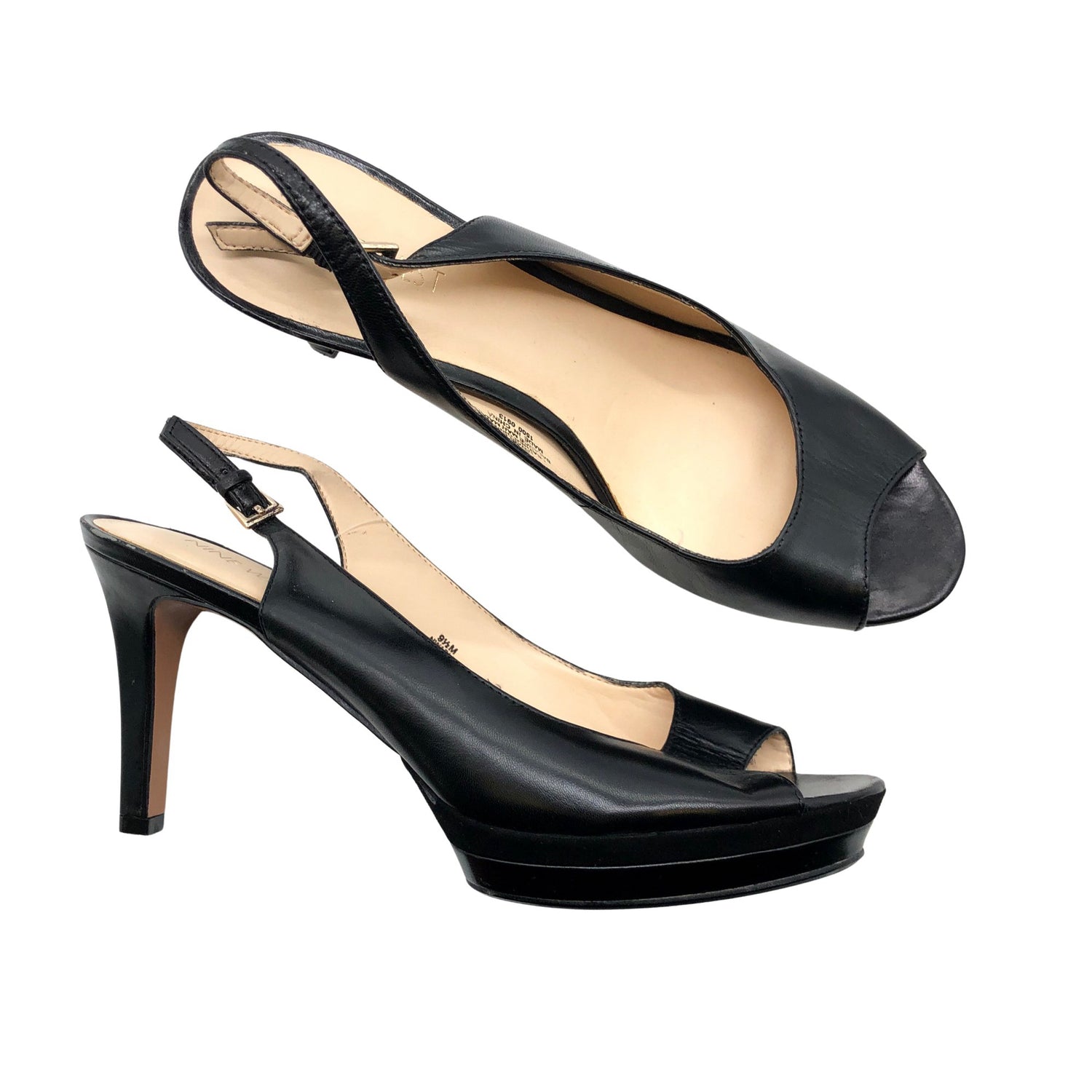 Avokärkiset-korkokengät  Avokärkiset korkokengät, koko 40  Nine West 