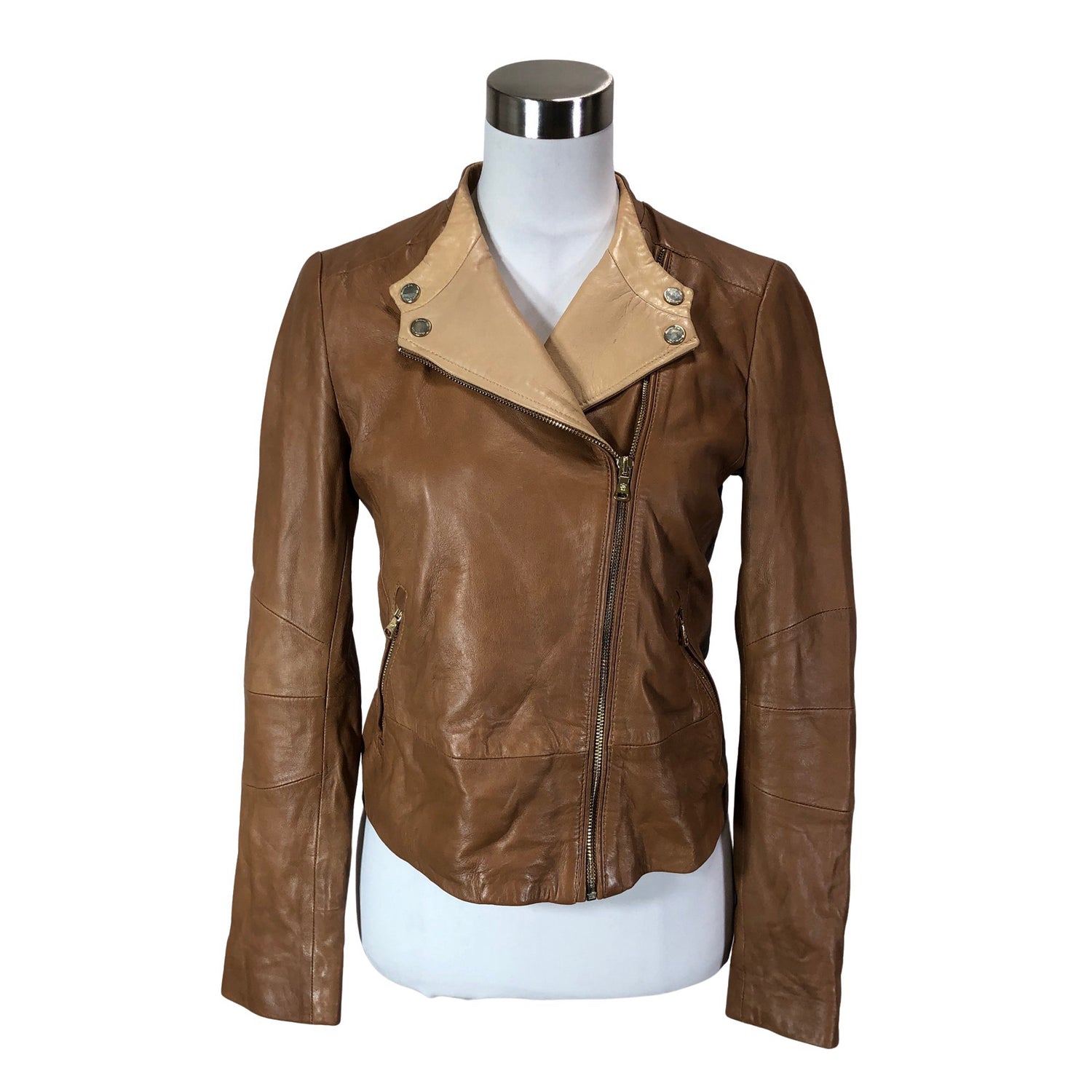  Nahkatakki  Nahkatakki, koko 38  Massimo Dutti 