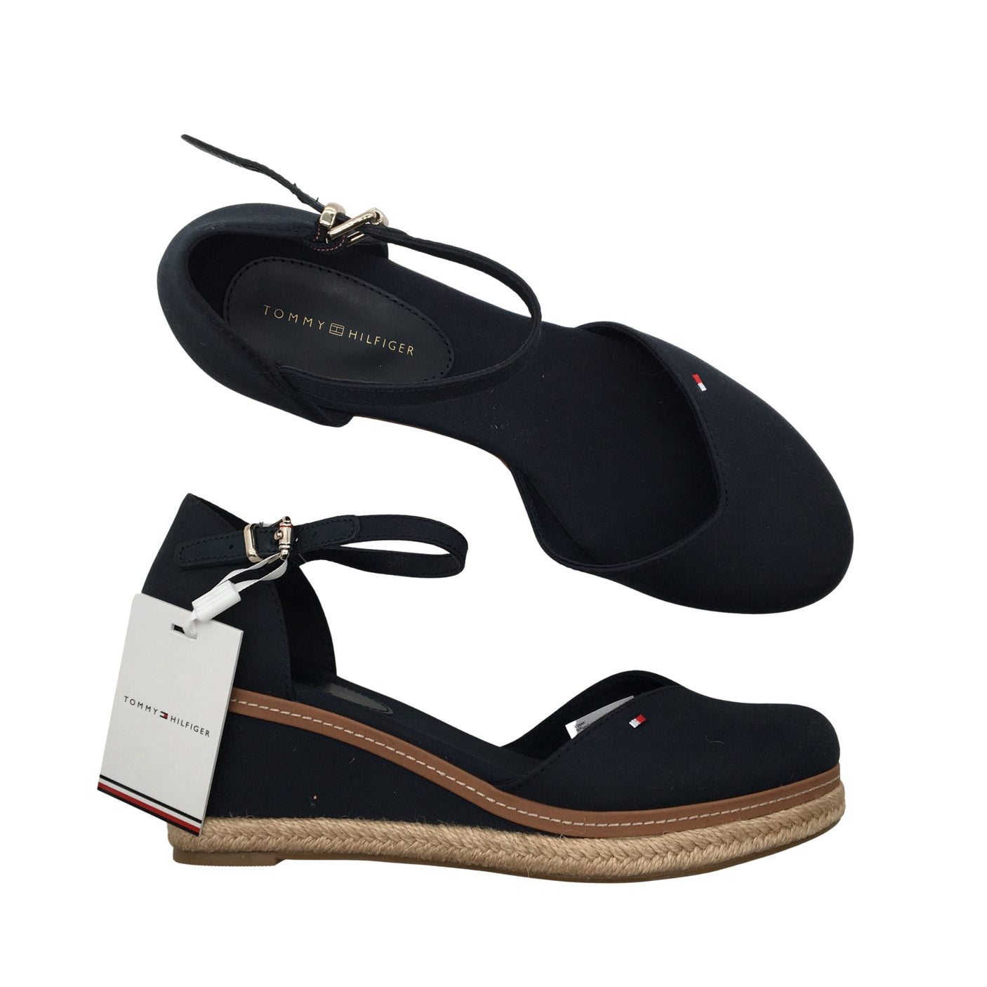 Unisex Tommy Hilfiger - Kiilakorkosandaalit, koko 40 -  (1)