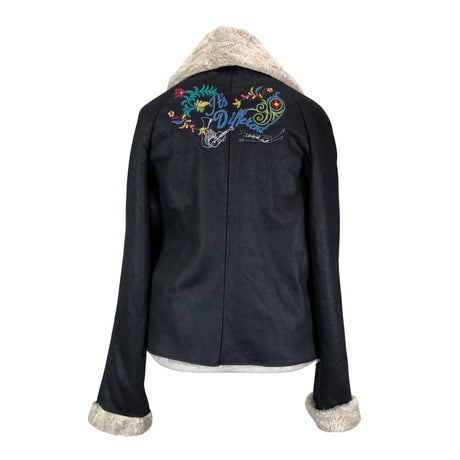 Unisex Desigual - Nahkatakki, koko 46 -  (2)