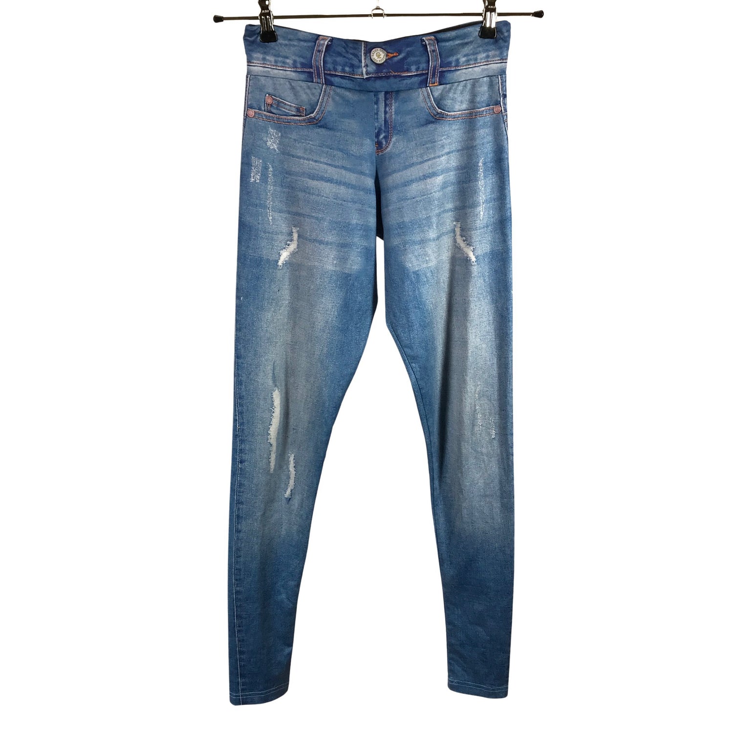  Farkkuleggingsit  Farkkuleggingsit, koko 38  Gazoz 