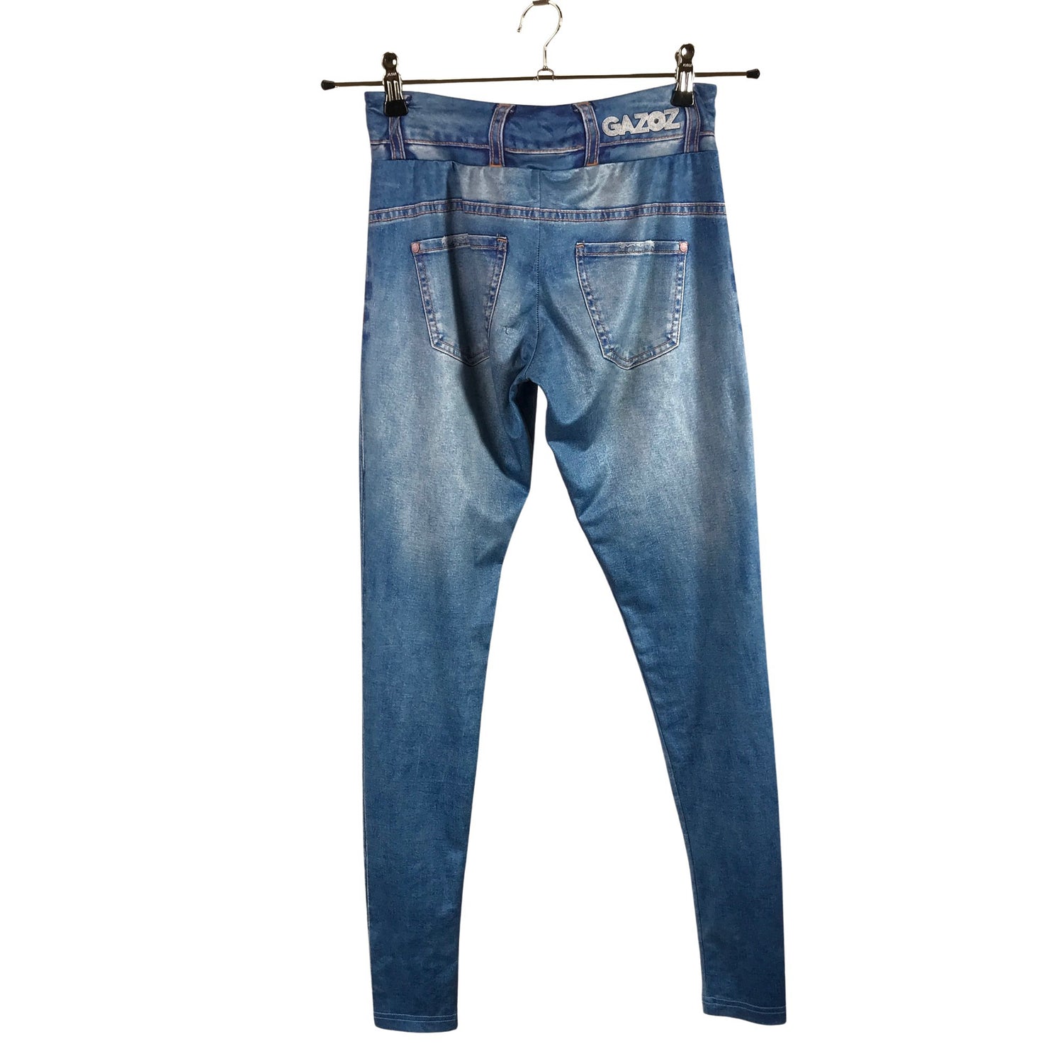  Farkkuleggingsit  Farkkuleggingsit, koko 38  Gazoz 