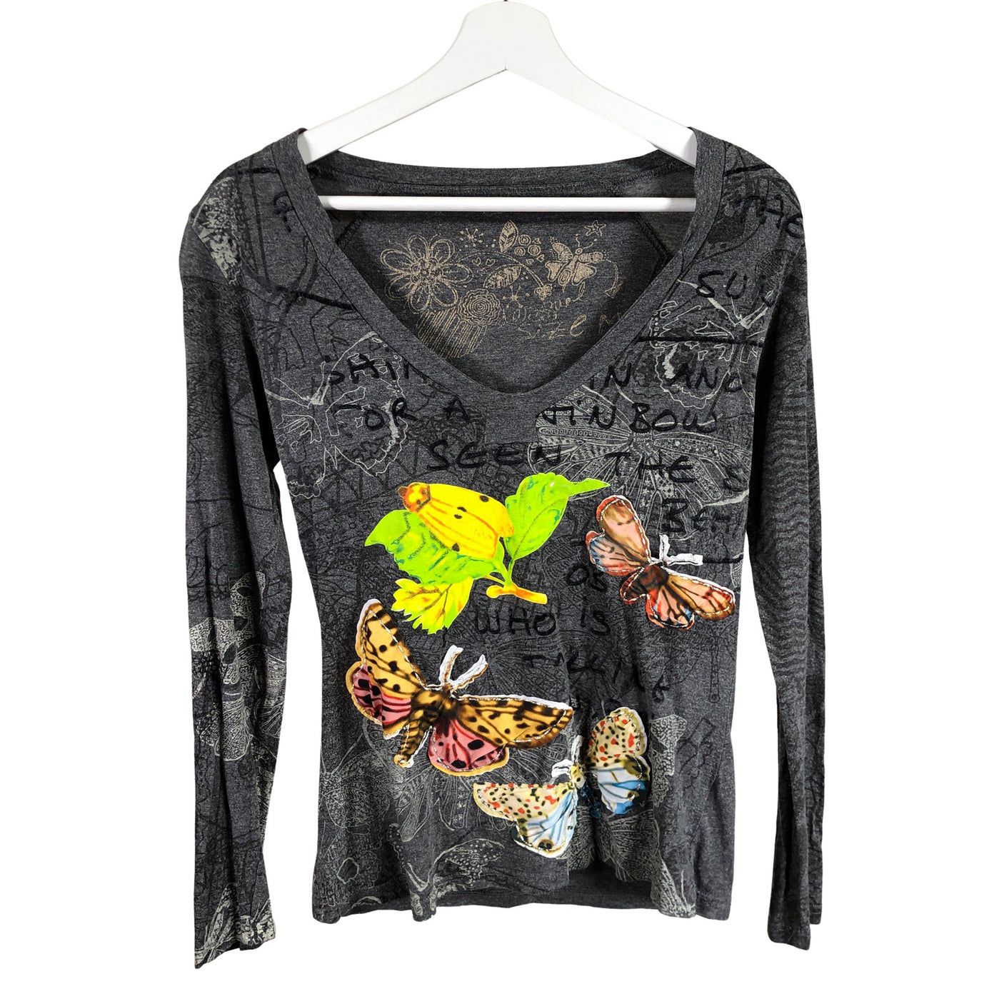 Unisex Desigual - Trikoopaita, koko 38 -  (1)