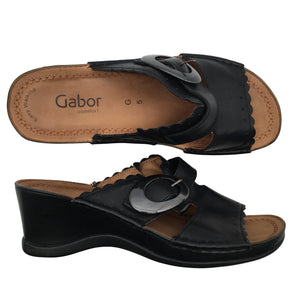 Unisex Gabor - Kiilakorkosandaalit, koko 38 -  (1)