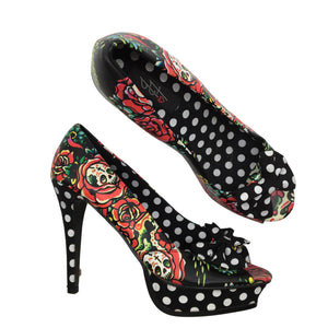 Avokärkiset korkokengät, koko 41