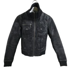 Unisex Riverside - Nahkatakki, koko 34 -  (1)