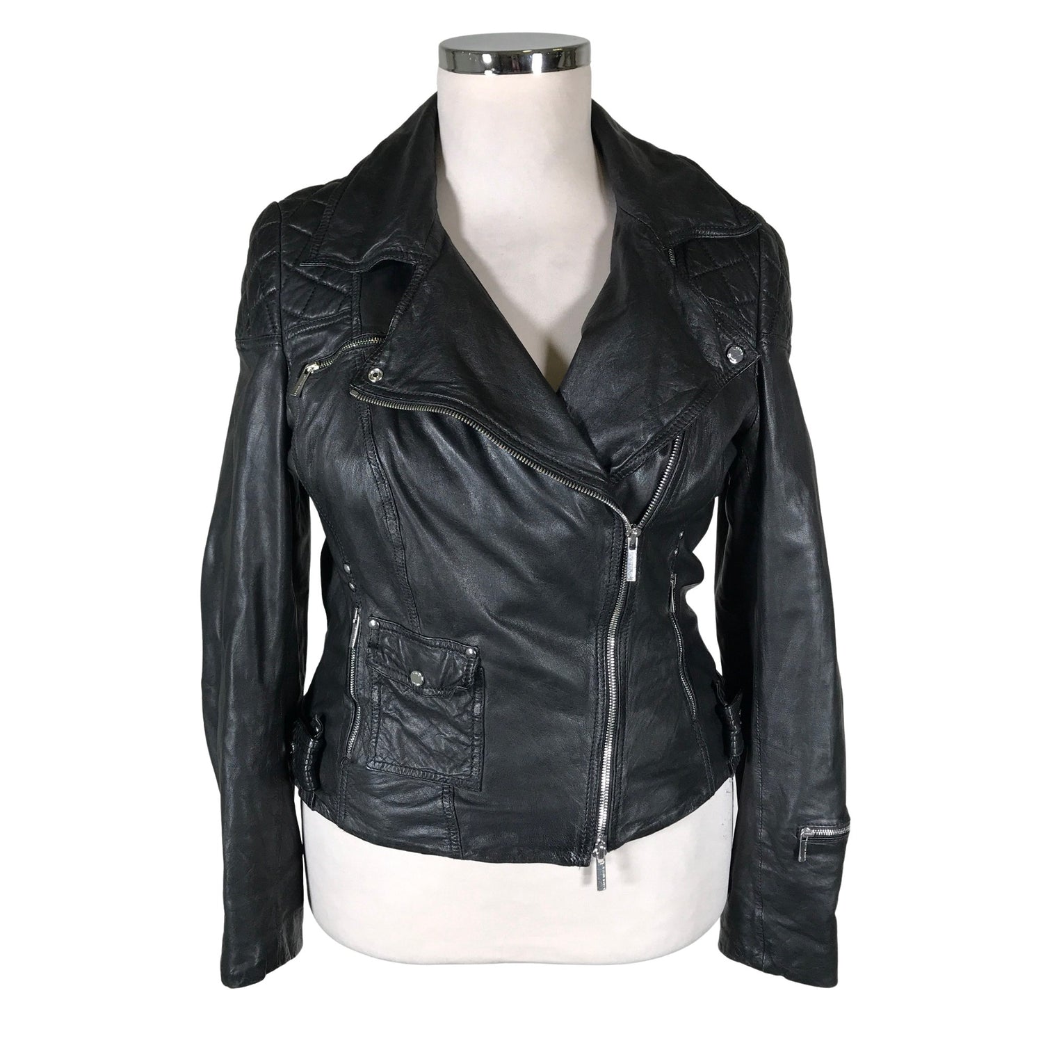  Nahkatakki  Nahkatakki, koko 44  Karen Millen 