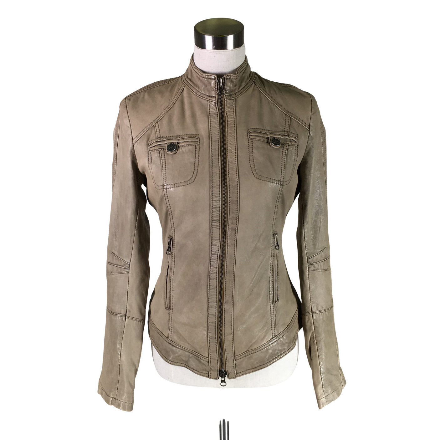 Unisex Ouì - Nahkatakki, koko 36 -  (1)