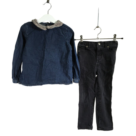 Unisex Benetton - Farkkupaita, koko 104 - 110 -  ()