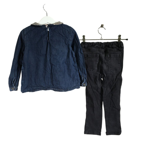 Unisex Benetton - Farkkupaita, koko 104 - 110 -  (2)
