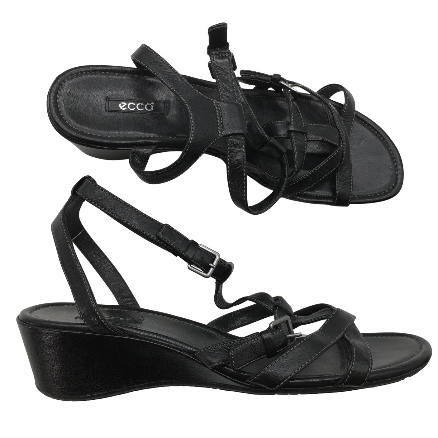 Unisex Ecco - Kiilakorkosandaalit, koko 41 -  (1)
