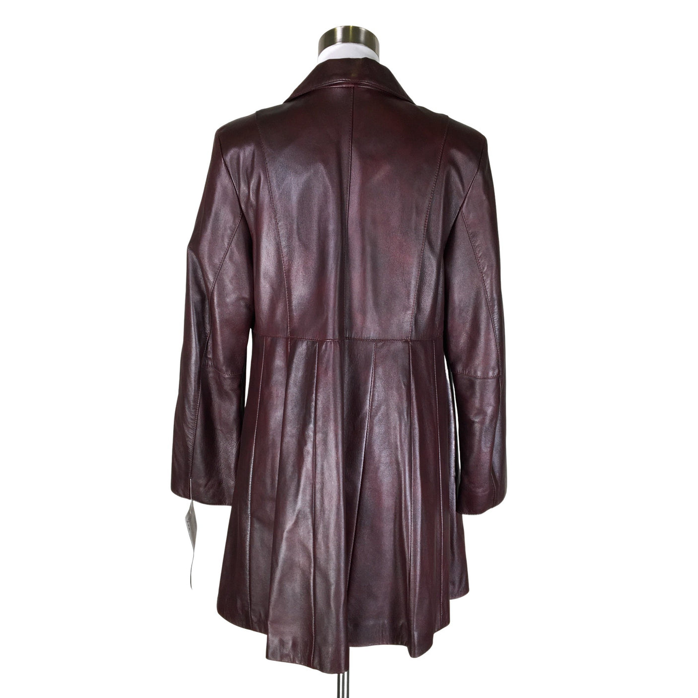 Unisex Mokka-Nappa - Nahkatakki, koko 38 -  (2)
