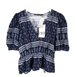Unisex Zara - Lyhythihainen pusero, koko 38 -  (1)