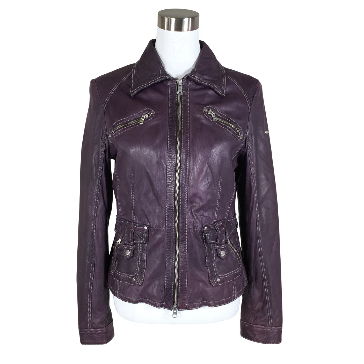 Unisex Milestone - Nahkatakki, koko 40 -  (1)