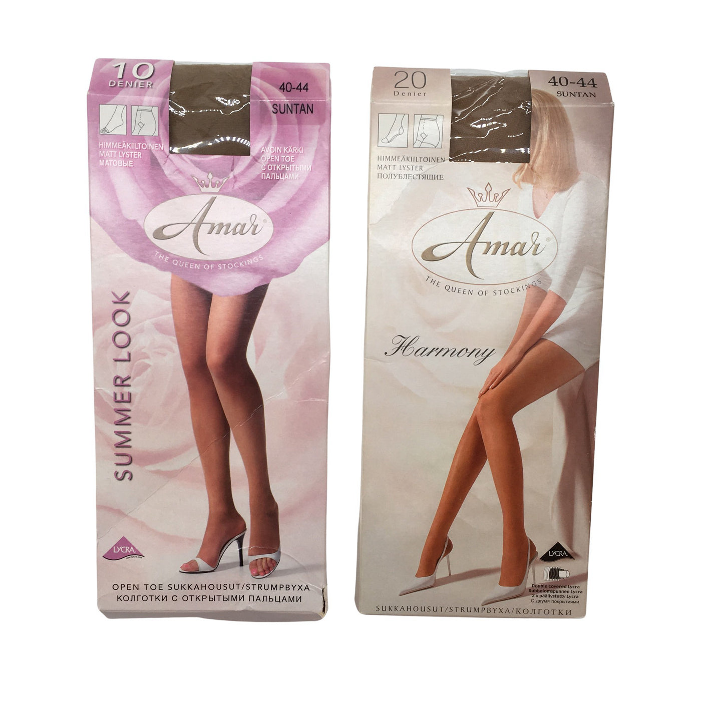 Unisex Amar - Sukkahousut, ohuet, koko 42 -  (1)