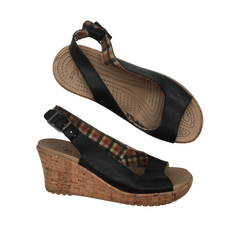 Unisex Crocs - Kiilakorkosandaalit, koko 37 -  ()