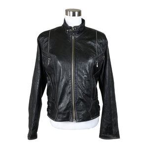 Unisex Fidanelli - Nahkatakki, koko 40 -  (1)