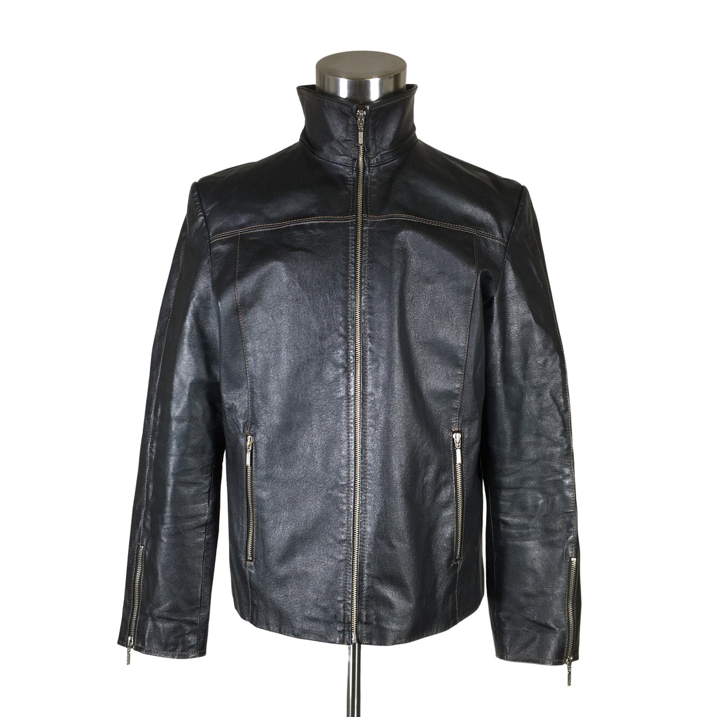 Unisex Bigel - Nahkatakki, koko L -  (3)