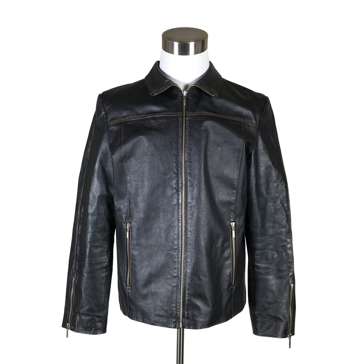 Unisex Bigel - Nahkatakki, koko L -  (1)