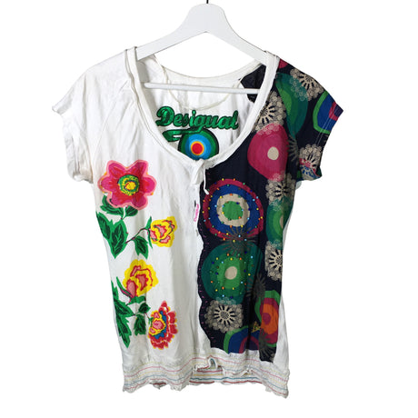 Unisex Desigual - T-paita, koko 40 -  ()