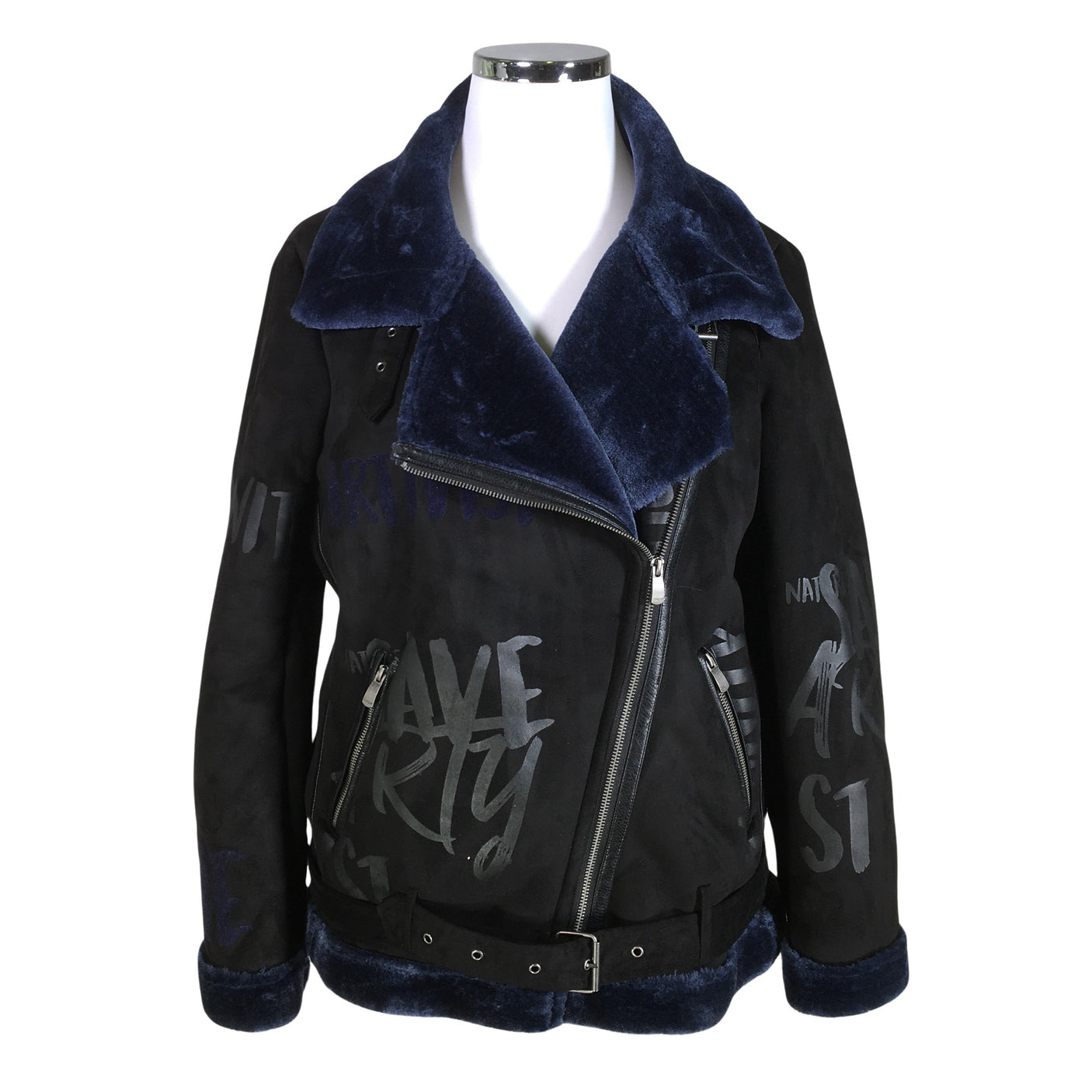 Unisex Desigual - Nahkatakki, koko 44 -  (1)