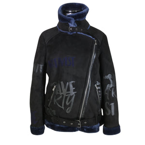 Unisex Desigual - Nahkatakki, koko 44 -  (3)