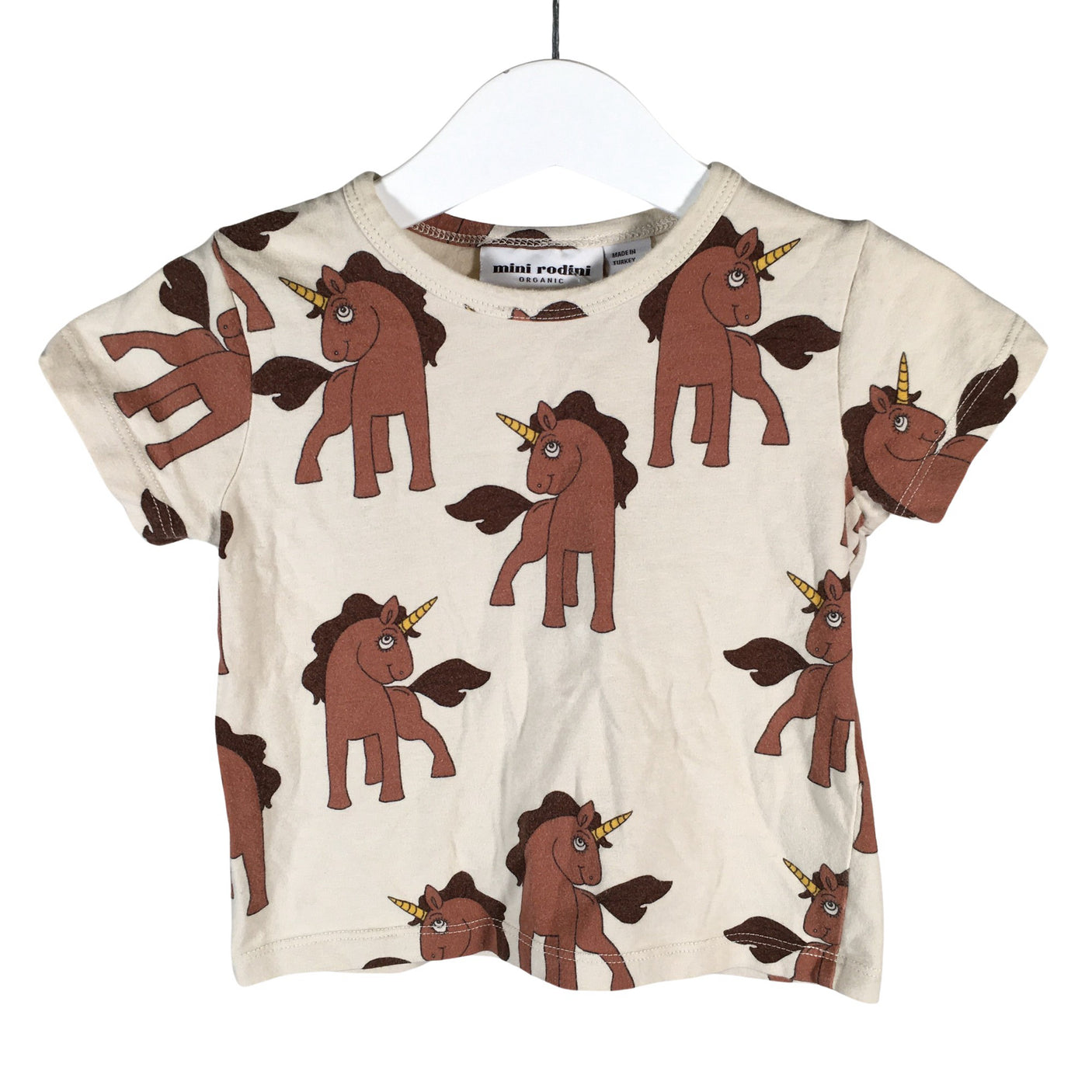Unisex Mini Rodini - T-paita, koko 80 - 86 -  (1)