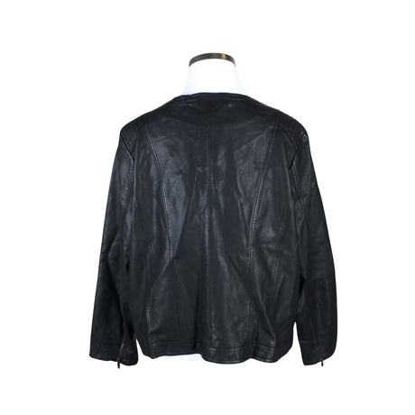 Unisex Zizzi - Nahkatakki, koko 52 -  (2)