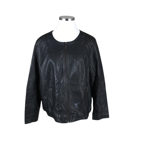 Unisex Zizzi - Nahkatakki, koko 52 -  ()