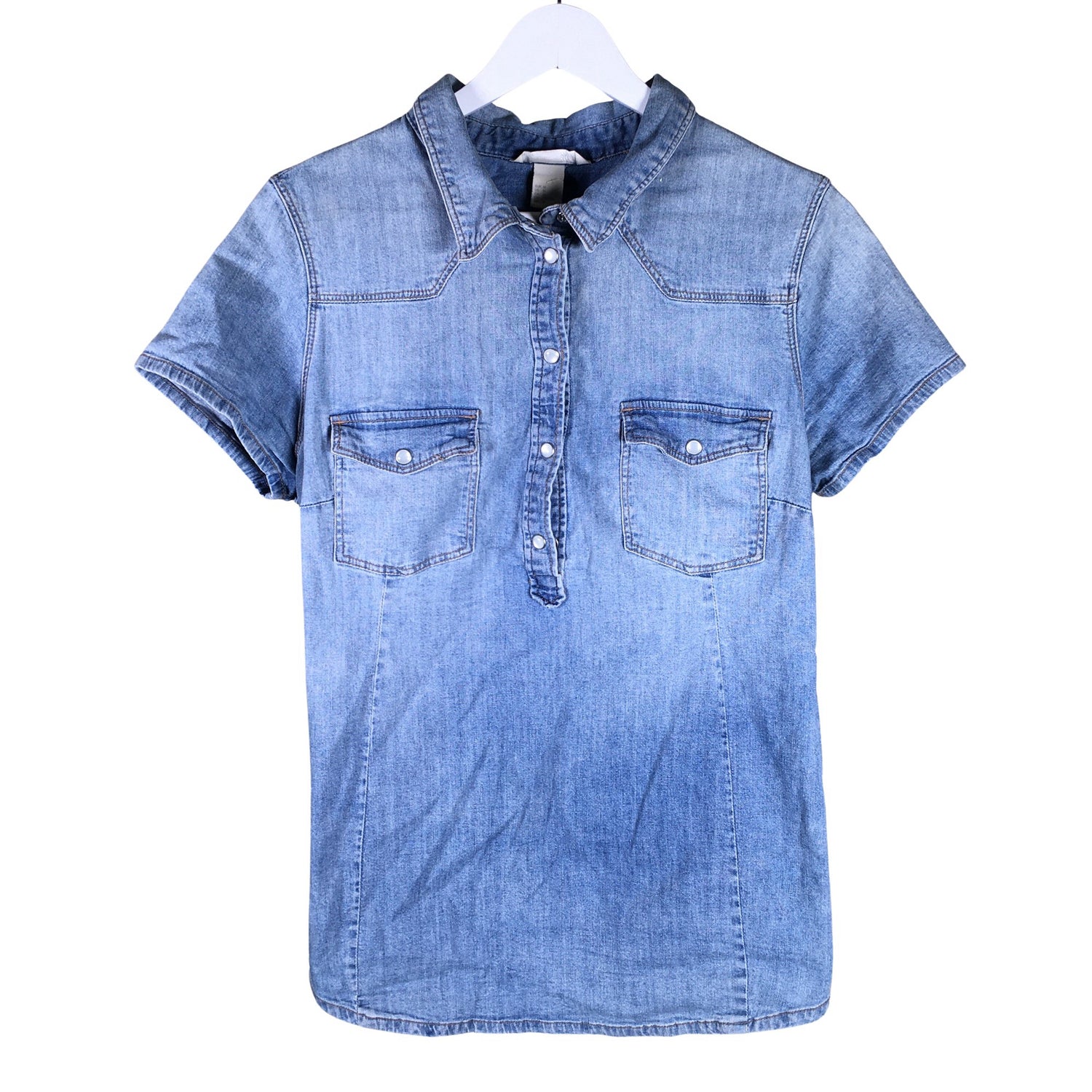  Äitiyspaita  Farkkupaita (Äitiys), koko 38  H&M Mama 