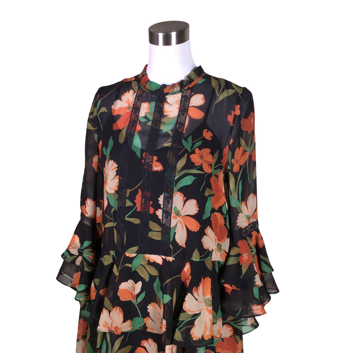 Unisex Twinset - Sifonkimekko, koko 40 -  (3)