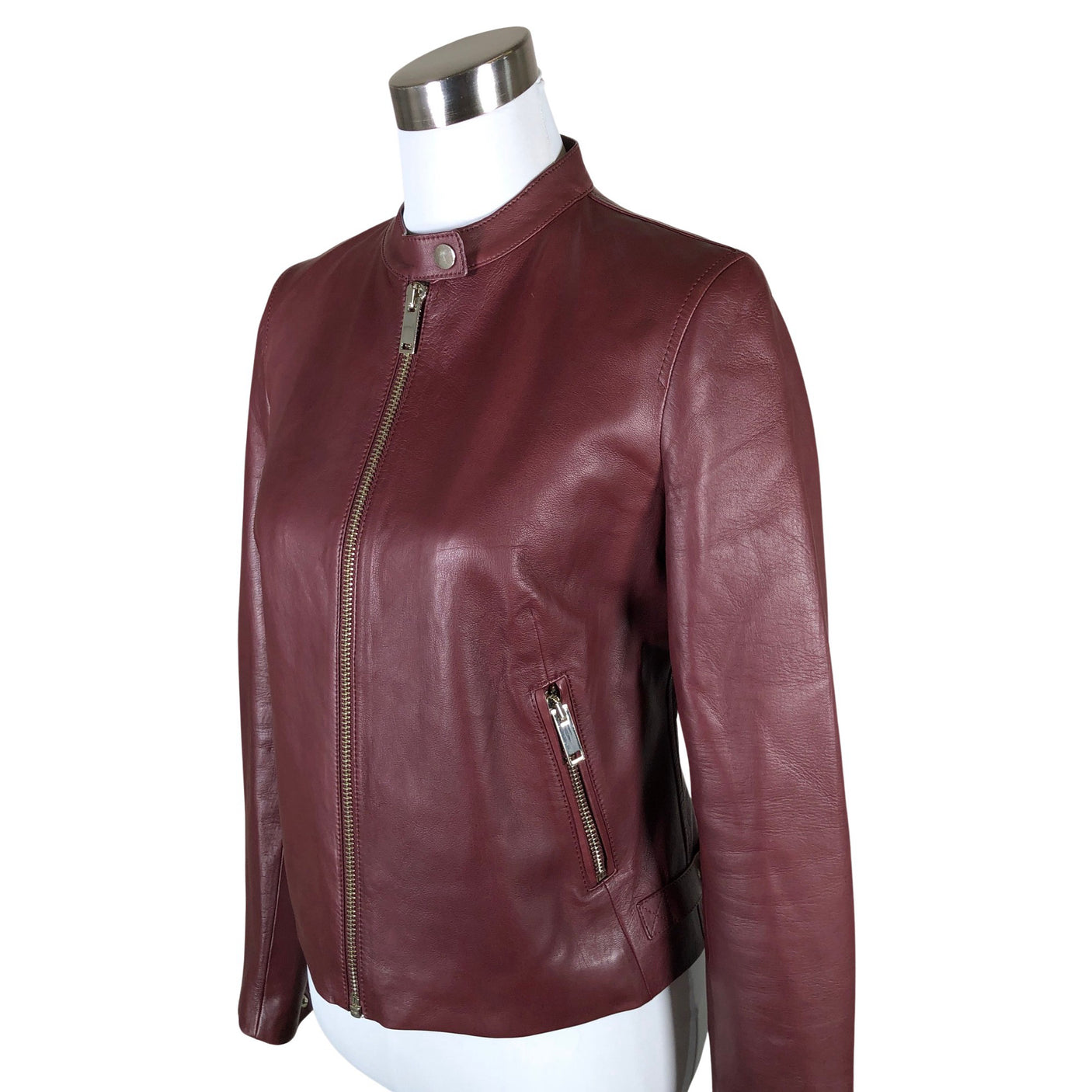 Unisex Massimo Dutti - Nahkatakki, koko 36 -  (3)