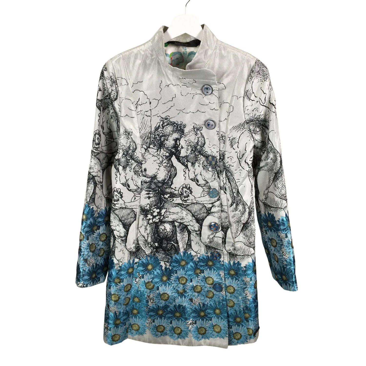 Trenssitakki, koko 38 Desigual Välikausitakki