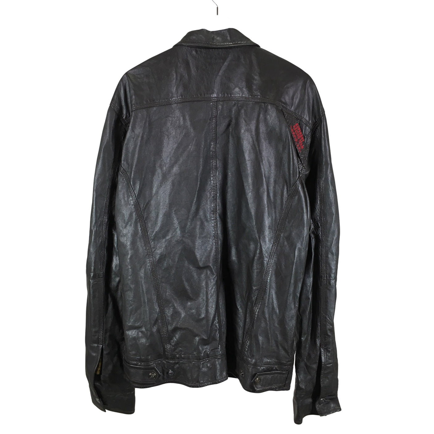 Unisex Superdry - Nahkatakki, koko XXL -  (2)