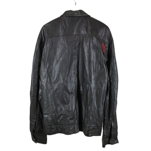Unisex Superdry - Nahkatakki, koko XXL -  (2)