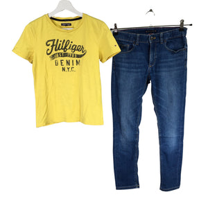 Unisex Tommy Hilfiger - Farkut, koko 146 - 152 -  (1)