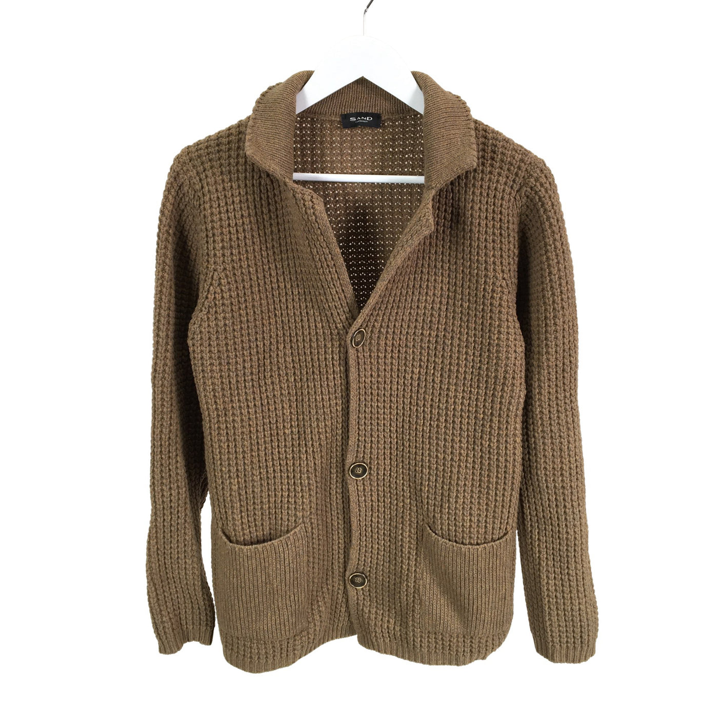 Unisex Sand - Neuletakki, koko M -  (1)