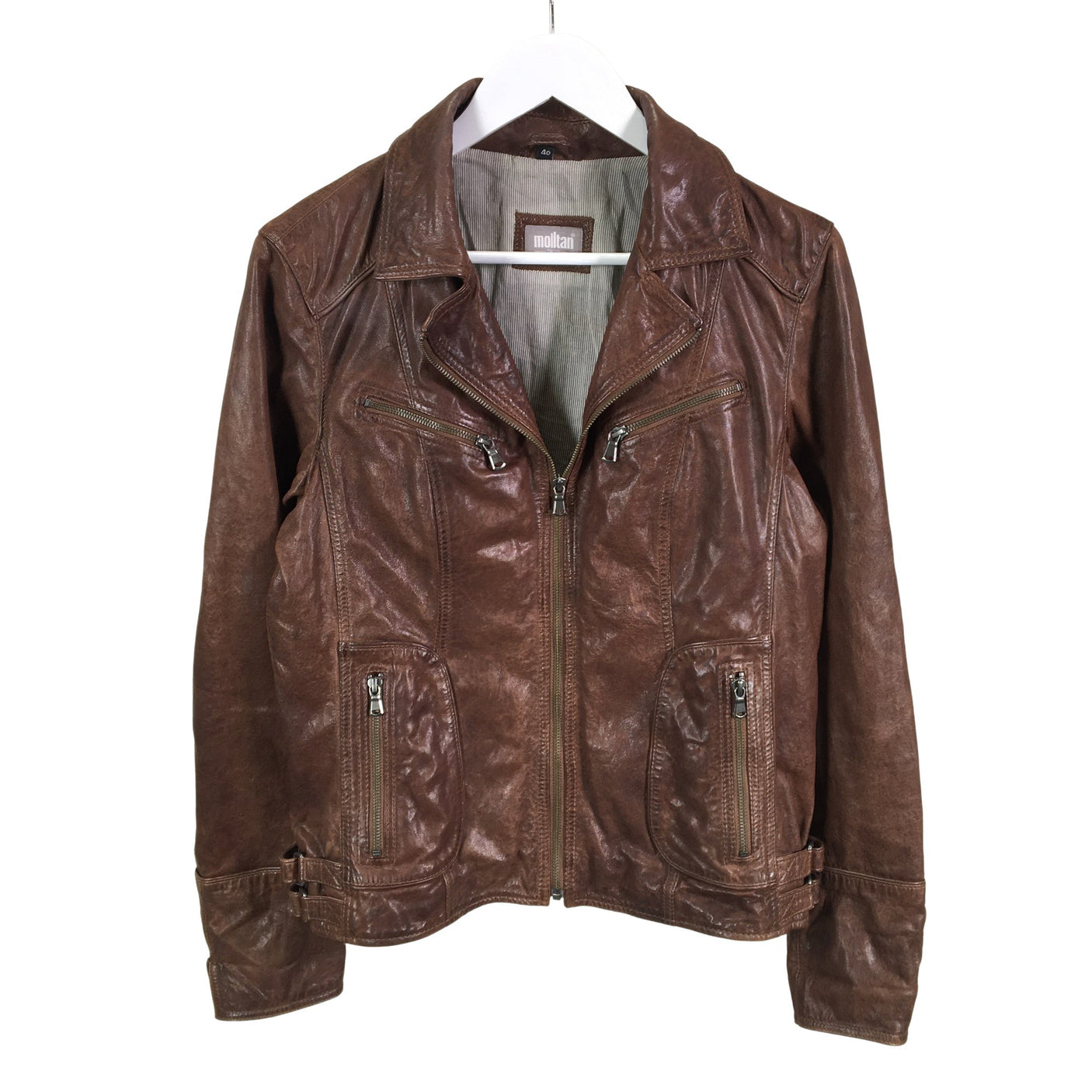 Unisex Molltan - Nahkatakki, koko 40 -  (1)