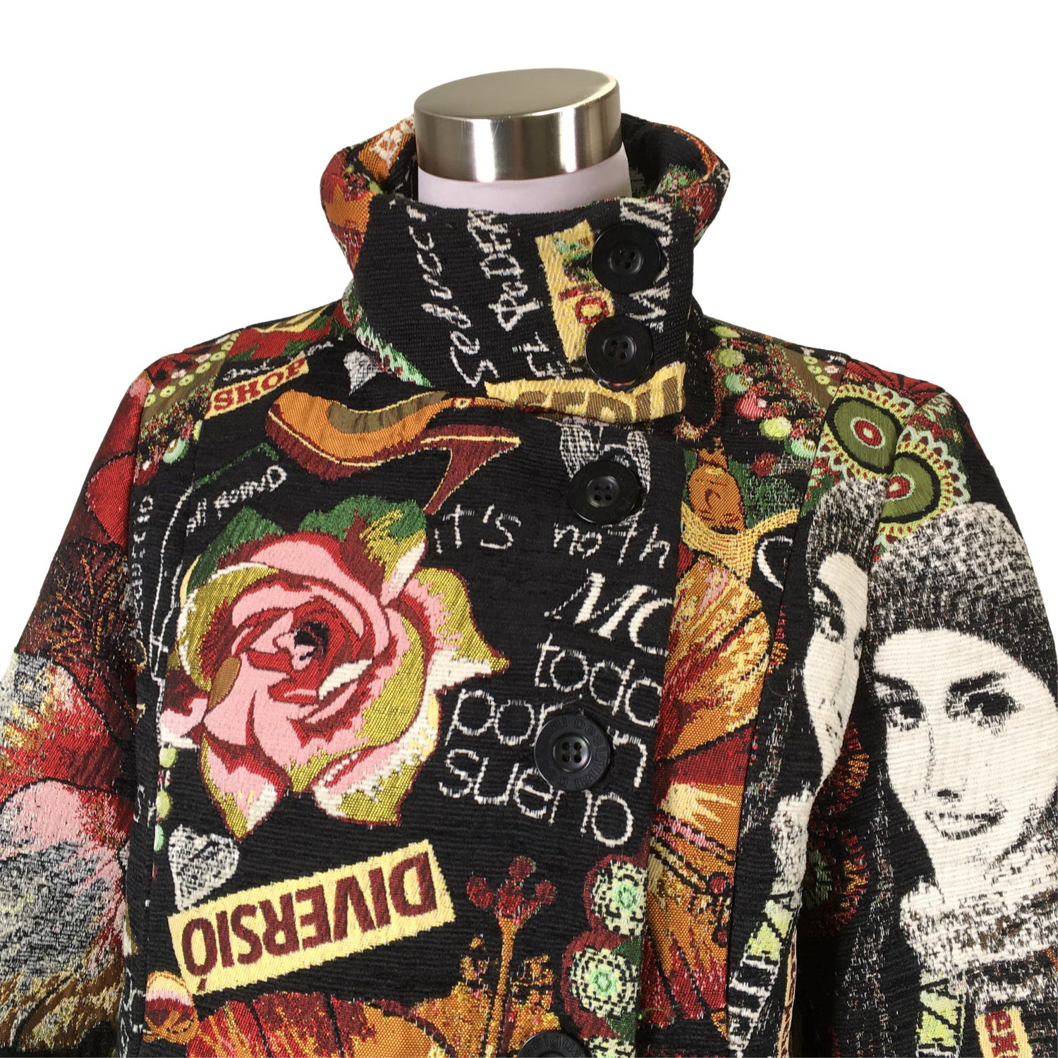  Villakangastakki  Villakangastakki, koko 44  Desigual 