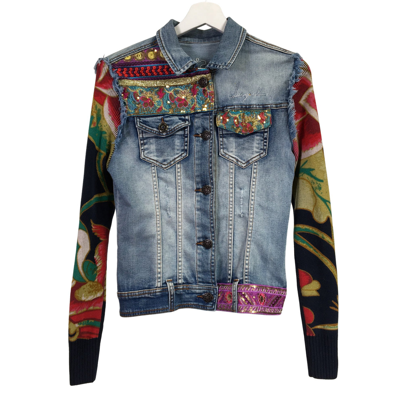 Unisex Desigual - Farkkutakki, koko 36 -  (1)