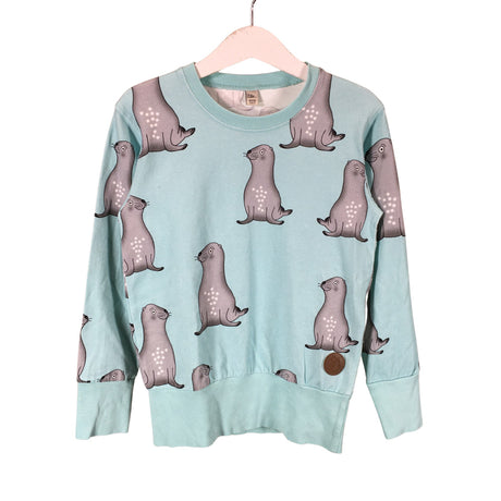 Unisex Blaa - Trikoopaita, koko 110 - 116 -  ()