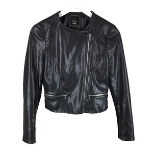 Unisex Zara - Nahkatakki, koko 34 -  (1)
