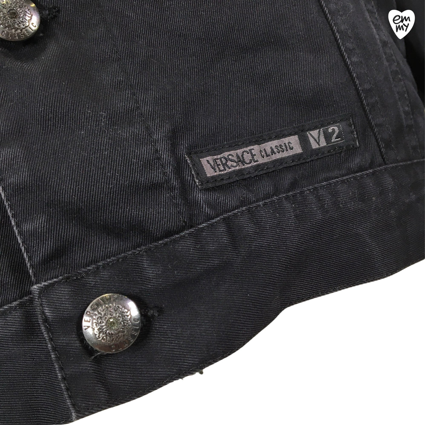 Unisex Versace Classic - Farkkutakki, koko XL -  (3)