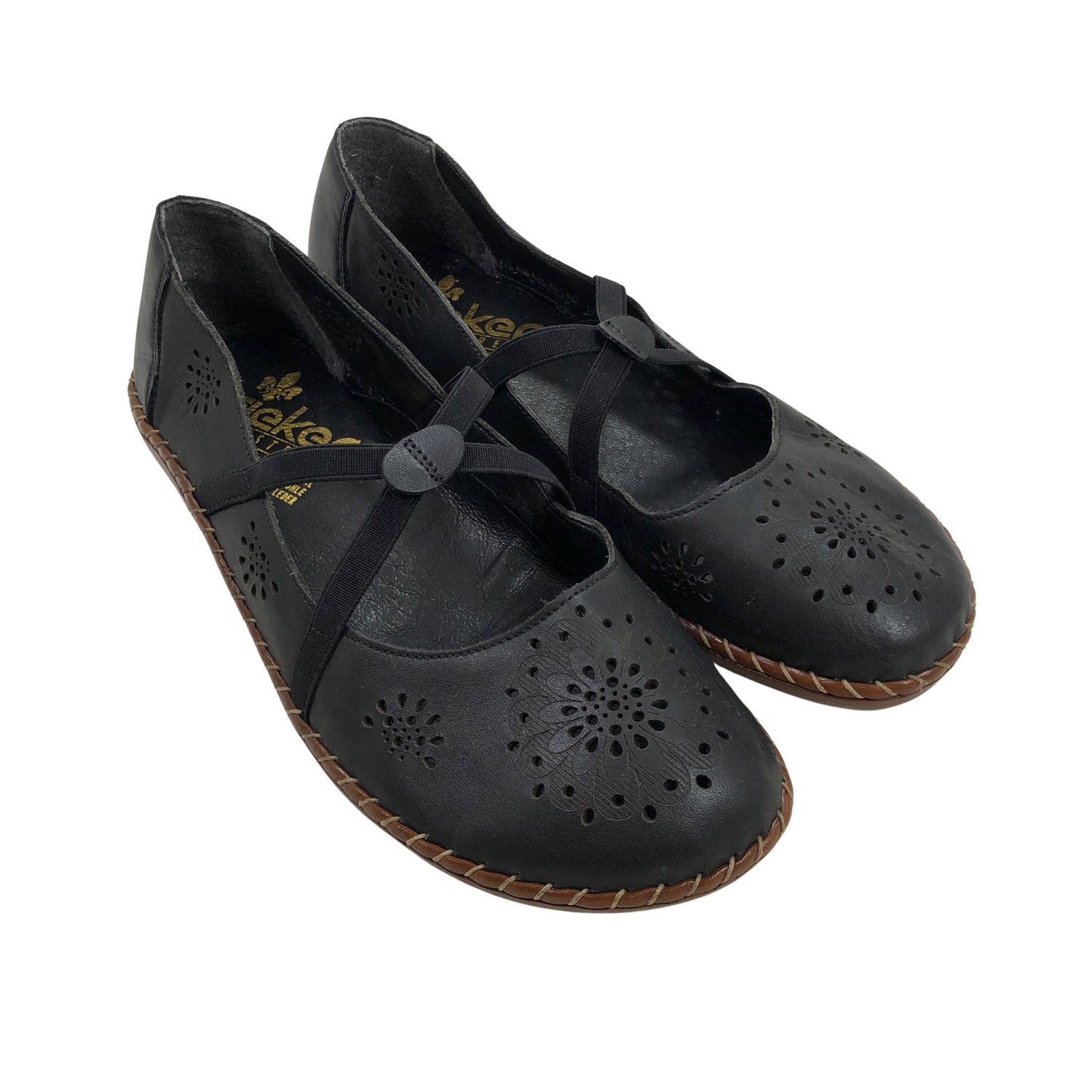  Ballerinat  Ballerinat, koko 40  Rieker 