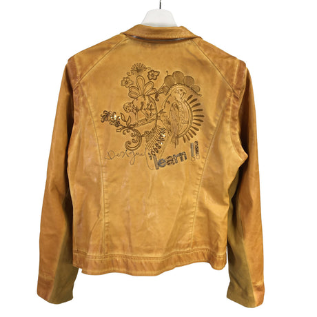 Unisex Desigual - Nahkatakki, koko 42 -  (2)
