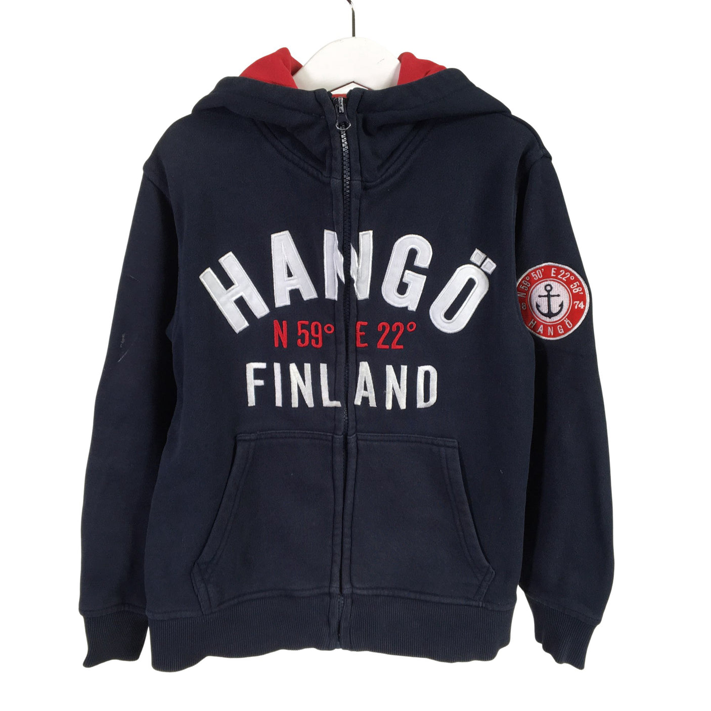 Unisex Navy Blue - Huppari, koko 134 - 140 -  (1)